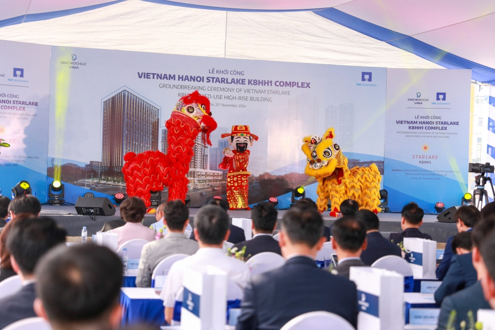 Daewoo E&C khởi công dự án chung cư K8HH1 – Tổ hợp chung cư giai đoạn 2 khu đô thị Starlake Hà Nội